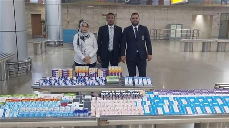 المضبوطات بحوزة جمارك