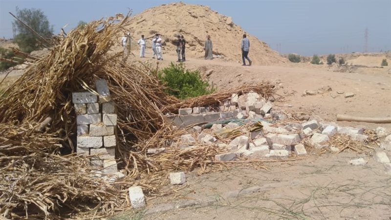 حملة إزالة بأسيوط