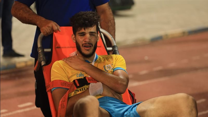 محمد نصر لاعب الإسماعيلي