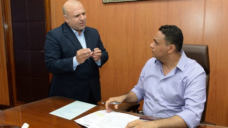 محافظ الدقهلية ووكيل