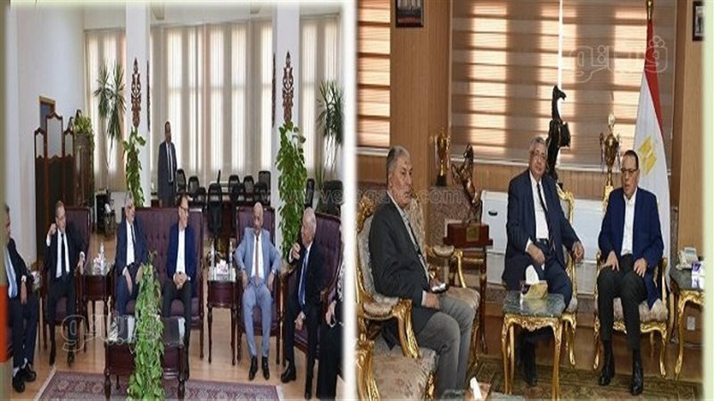 محافظ الشرقية يستقبل