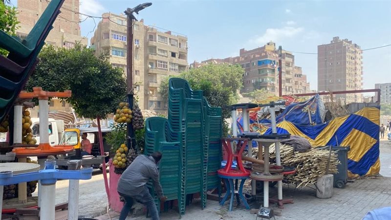 حملة اشغالات بالجيزة