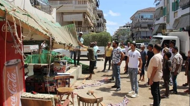 حملة إشغالات مكبرة