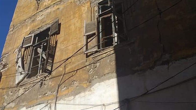 العقار المنهار أجزائه