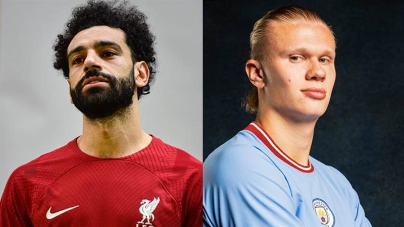 محمد صلاح وهالاند
