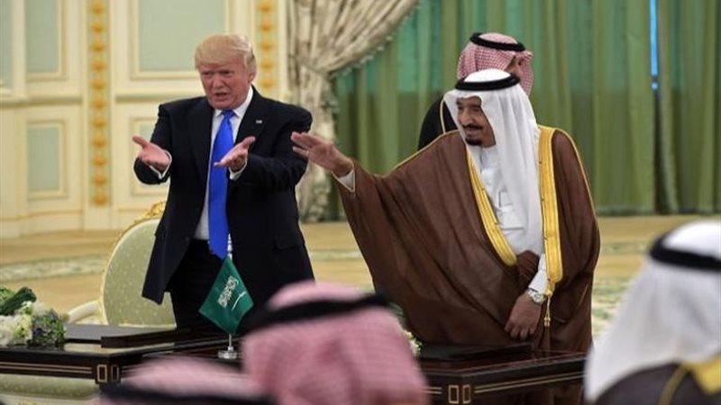 ترامب والملك سلمان