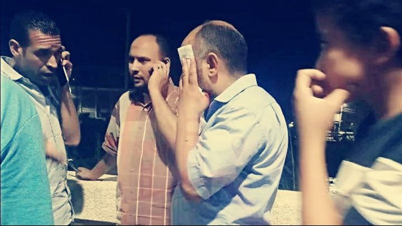 إصابة قائد قطار بالمنيا