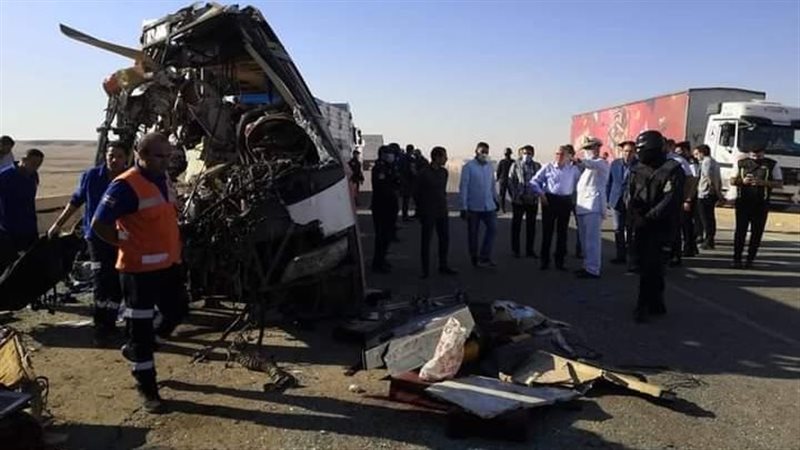 حادث تصادم بالقليوبية