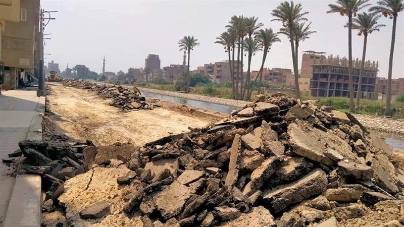 رفع مخلفات بالبدرشين