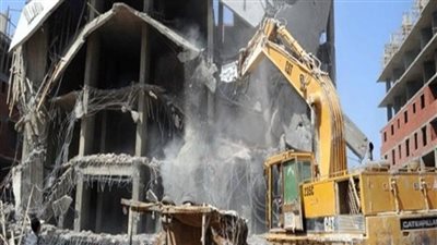 إزالة 43 حالة بناء مخالف بالشرقية 
