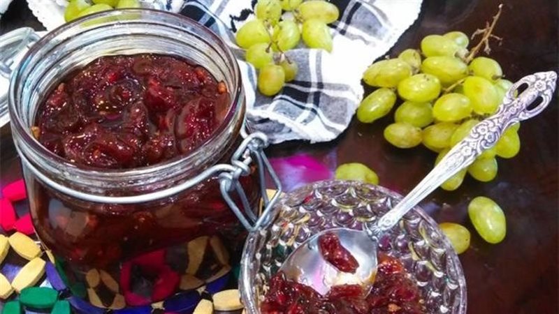 طريقة عمل مربى العنب