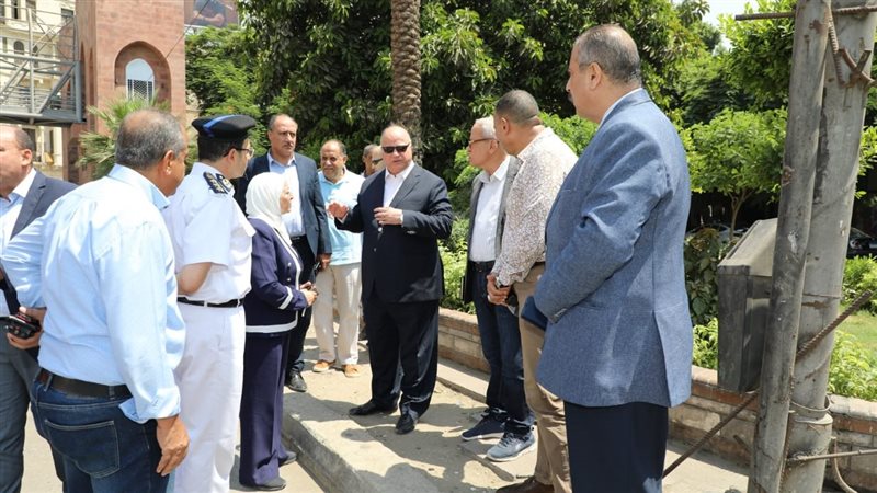 محافظ القاهرة يتفقد