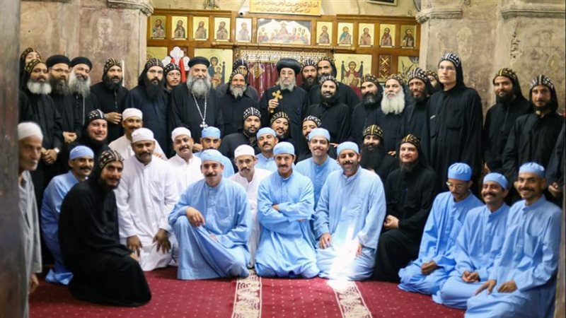 رهبان دير أنبا متاؤس