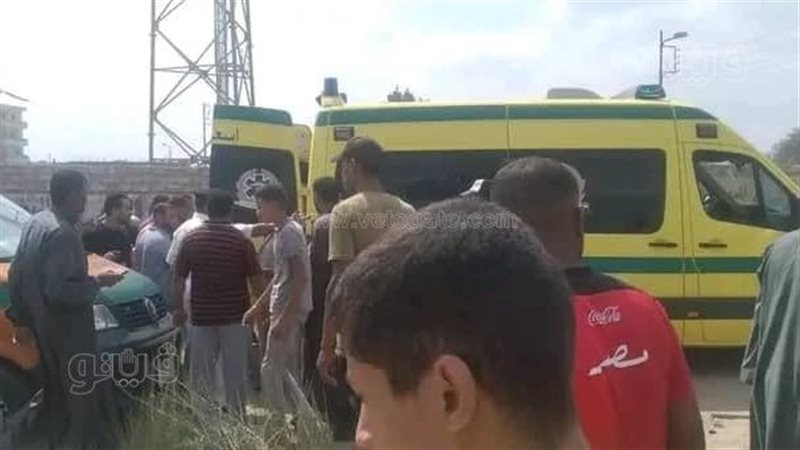 حادث على الطريق الزراعى