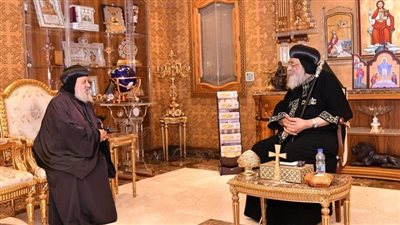 البابا تواضروس يتلقى تقريرا عن إيبارشية أبو تيج وصدفا والغنايم