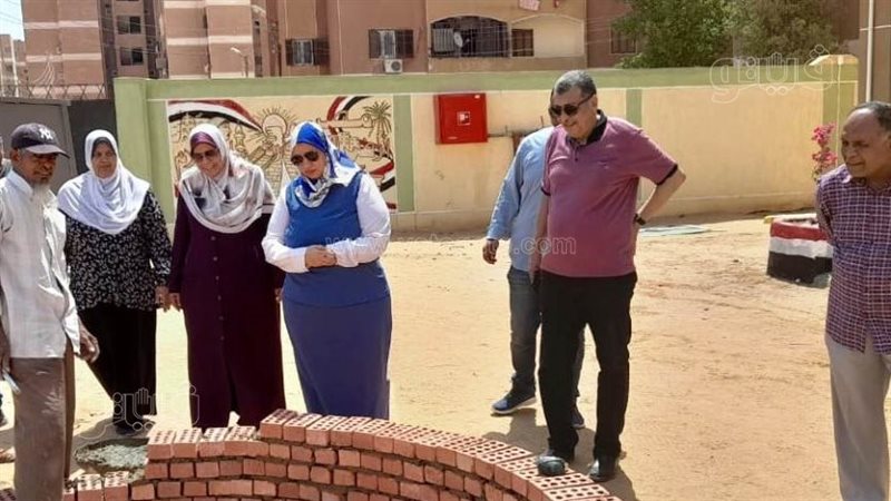استعداد مدارس أسوان