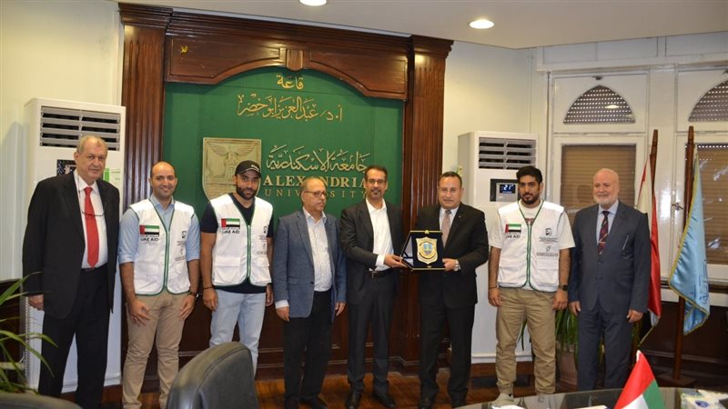 رئيس جامعة الإسكندرية