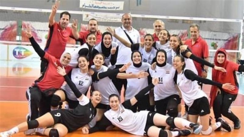 منتخب شابات الطائرة