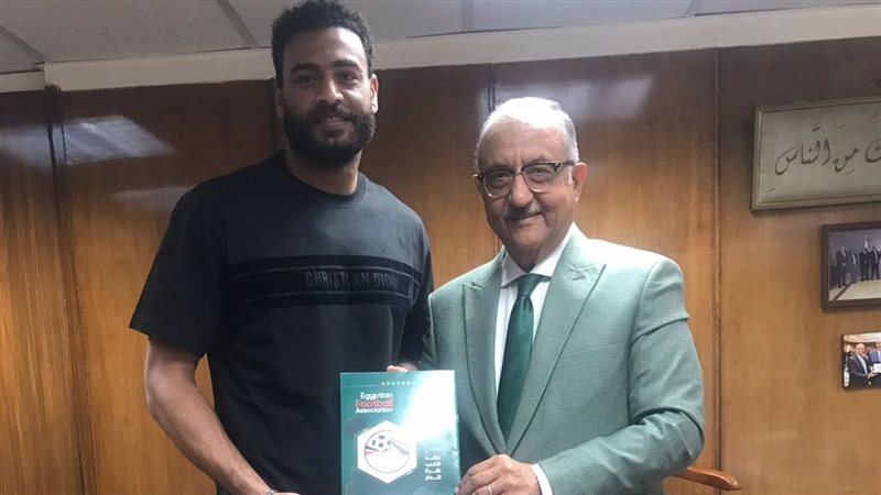 محمد أبو جبل مع رئيس