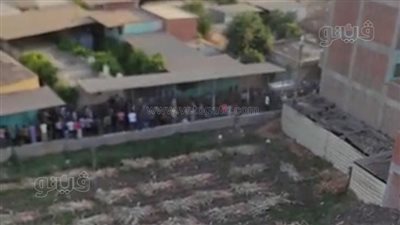 تشييع جثمان المتهم بقتل أماني الجزار فتاة المنوفية