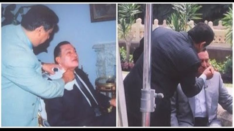 مكياج حسني مبارك