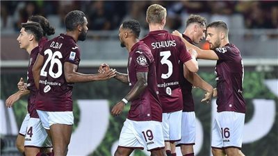 الدوري الإيطالي، تورينو يتقدم على إي سي ميلان بهدف في الشوط الأول