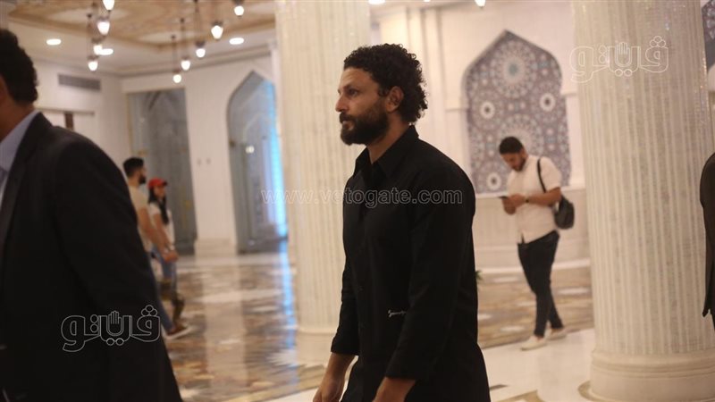 حسام غالي في عزاء