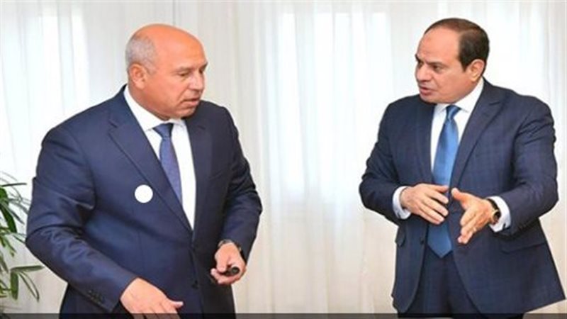 الرئيس السيسي ووزير