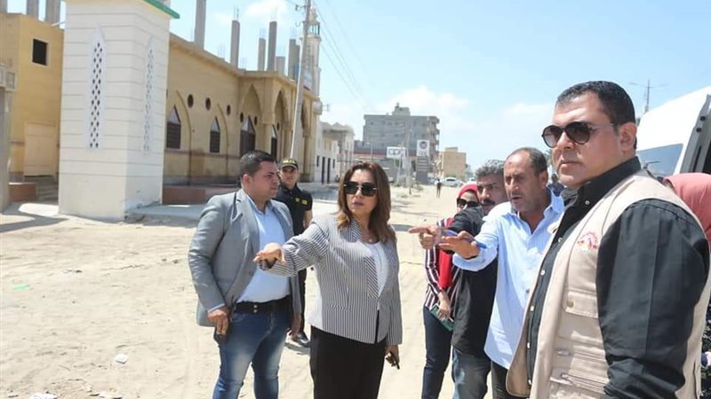 محافظ دمياط في جولة