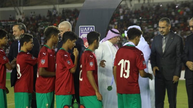 منتخب المغرب لحظة