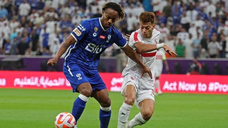 مباراة الزمالك والهلال