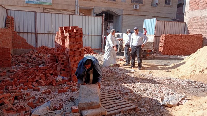 إزالة مخالفات بناء