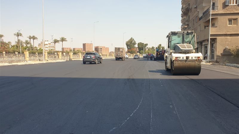 رصف شوارع الجيزة