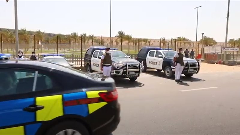 انتشار أمنى مكثف