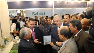 السيد القصير يفتتح المعرض الزراعي الدولي 