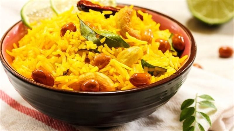 طريقة عمل الأرز بالكاري