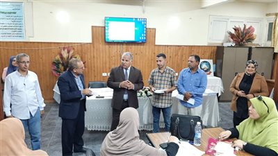 وكيل تعليم دمياط يشهد ورشة عمل لفرق الجودة بالإدارات التعليمية
