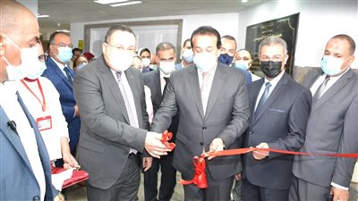 افتتاح وحدة قسطرة القلب وبنك الدم بمستشفى سموحة في الإسكندرية 