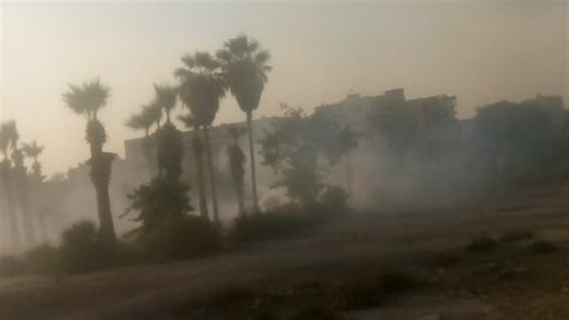 حريق حديقة 6 أكتوبر