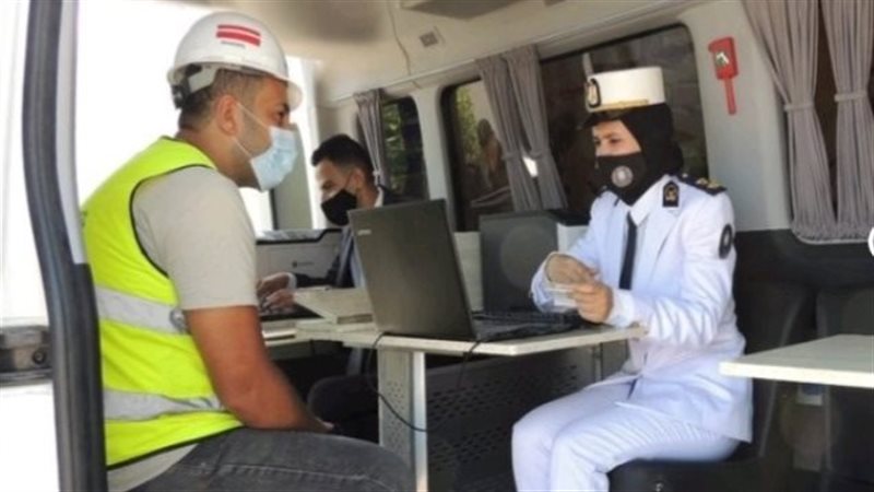 قوافل أمنية لاستخراج