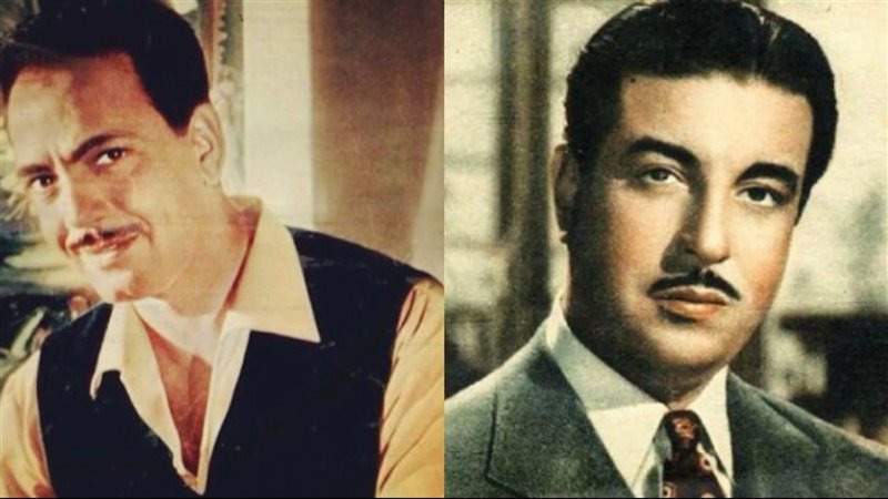 الفنانان انور وجدى