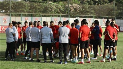 تفاصيل المران الأول للأهلي استعدادًا لمباراة الجونة