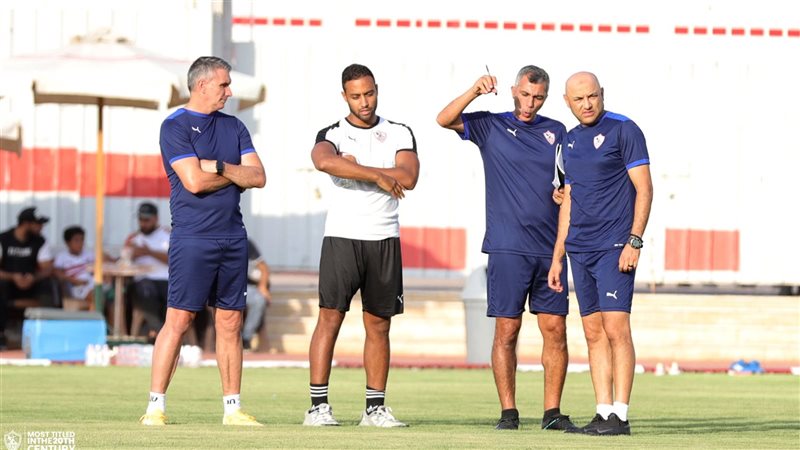 من تدريبات الزمالك