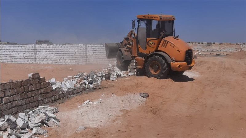 ازالة تعديات بني