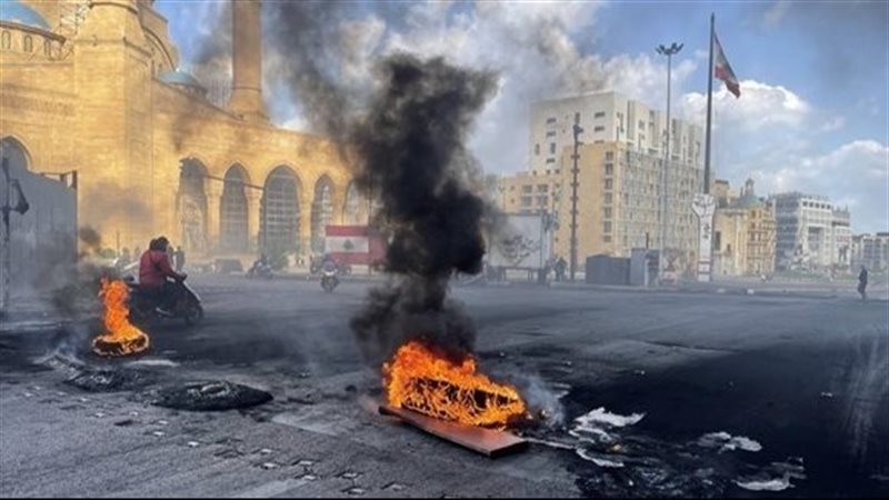 جانب من احتجاجات