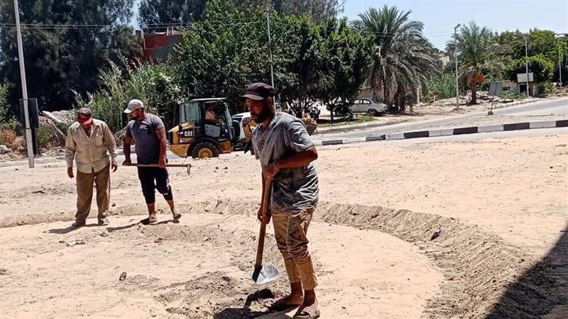 جانب من أعمال التطوير
