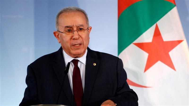  وزير الخارجية الجزائري