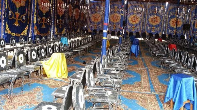 تفسير رؤية العزاء