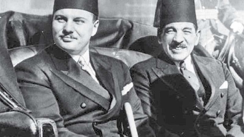 علي باشا ماهر والملك