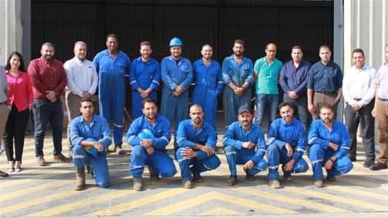 عاملون شركة الحفر